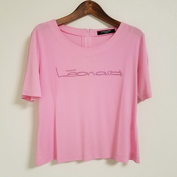 ソフトなピンクに魅了される レオナールのカットソーを買取しました