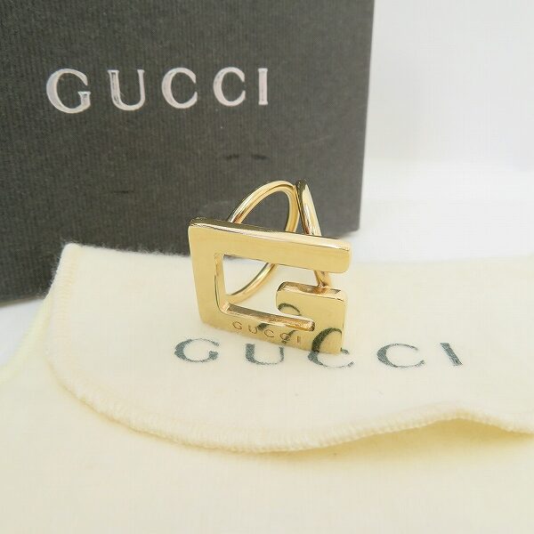 グッチのスカーフリングを買取しました｜きらりと光ってかっこいい