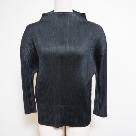 プリーツ×ハイネックがいい プリーツプリーズのカットソーを買取しました