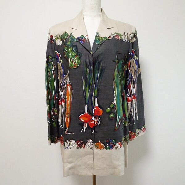 野菜柄が新しい トクコのジャケットを買取しました