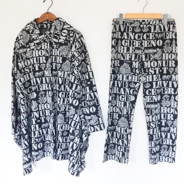 大人っぽい文字が後を引く トクコのセットアップを買取しました