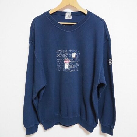 ロゴのスッキリさにも注目 シナコバのトレーナーを買取しました