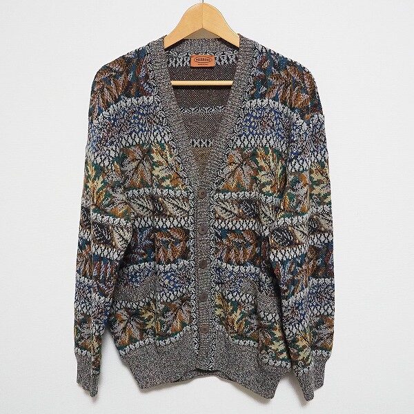 勇ましい雰囲気になる ミッソーニのカーディガンを買取しました