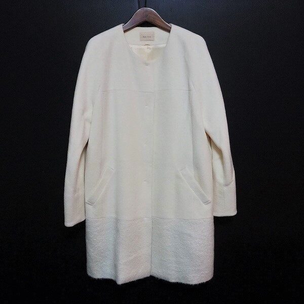 ノーカラーで他のアイテムの邪魔をしない ローズティアラのコートを買取しました